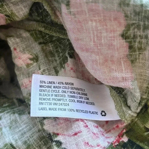 Aqua Bendita x Target Floral Wrap Blouse - Picture 6 of 6